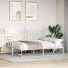 Estructura de sofá cama nido acero blanco 80x200 cm 5