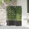 Jardineiras de Jardim 1 pc Preto 80 x 80 x 142 cm Plástico 1