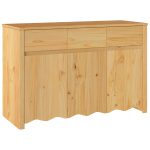 Buffet  DRAMMEN 114x43x75.5 cm Madeira Sólida de Pinheiro H
