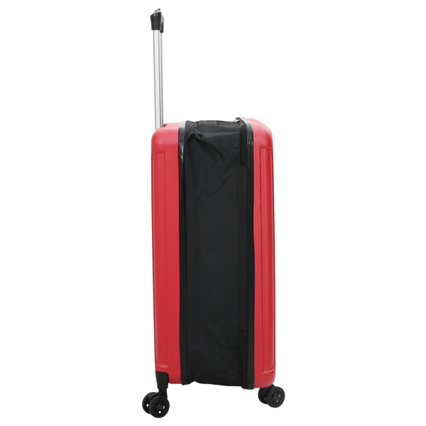 Maleta Plegable Tapa Dura 24'' Roja 43x27x66 cm ABS M 4