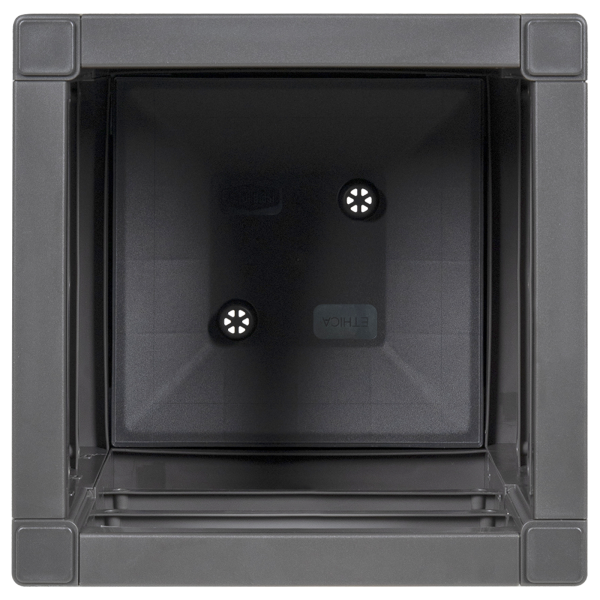 Macetero  Gris Oscuro 36x36x35 cm PP M 5