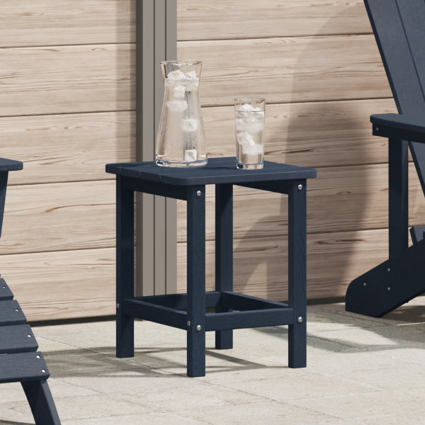 Mesa Lateral Adirondack Azul Marino 38x38x46 cm HDPE D