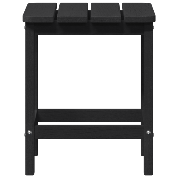 Mesa Lateral Adirondack Preto 38x38x45 cm HDPE M 5