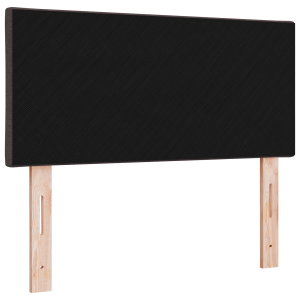 Cabezal  Diseño de Bloques de Diamante Marrón Oscuro 100 cm Tela H