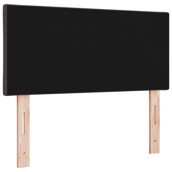 Cabezal  Diseño de Bloques de Diamante Marrón Oscuro 100 cm Tela M 2