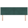 Cabecera Diamond Block en verde oscuro. 160 cm. terciopelo 5