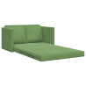 Sofá Loveseat Verde Claro Tecido. Madeira 2 Lugares Sofá Loveseat 5