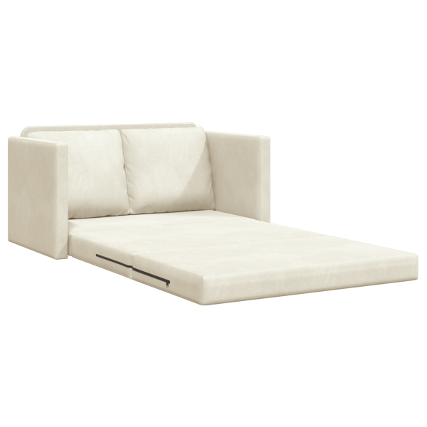 Loveseat 2 lugares Creme Tecido. Madeira 2 lugares M 5