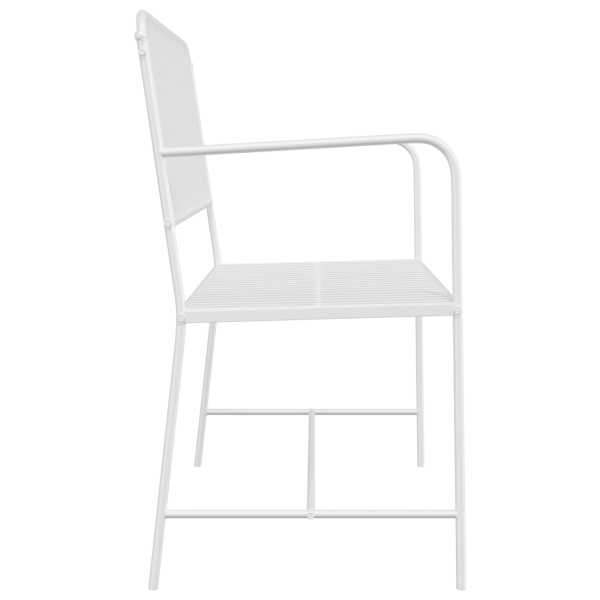 Banco Blanco Metal 103.5 x 51.5 x 90 cm Resistente M 5