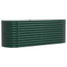 Huerto Elevado  Verde 240x80x81 cm Acero Galvanizado 2