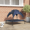 Cama elevada para perros Azul Marino Tela. Metal 71 x 64 x 71 cm 1