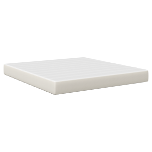 Colchón de muelles ensacados Crema 180x200x20 cm Firmeza Media Tela H