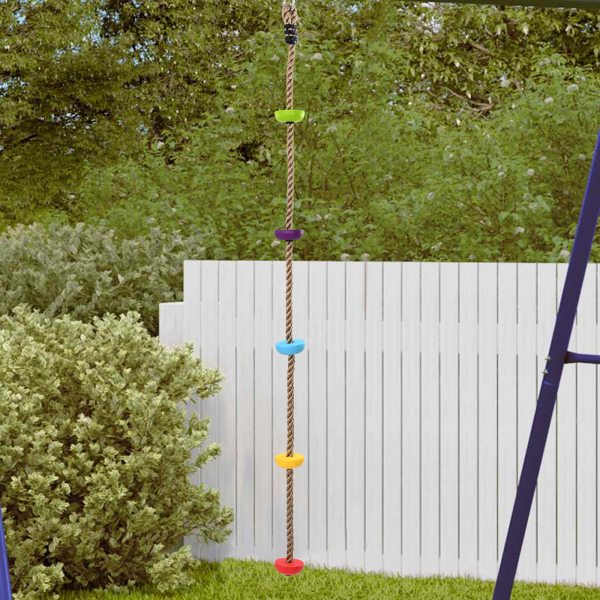 Cuerda de Escalada  para Niños con Plataformas de 200 cm D