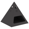 Fogueira Pyramid  Preto 50x50x51 cm Aço 2