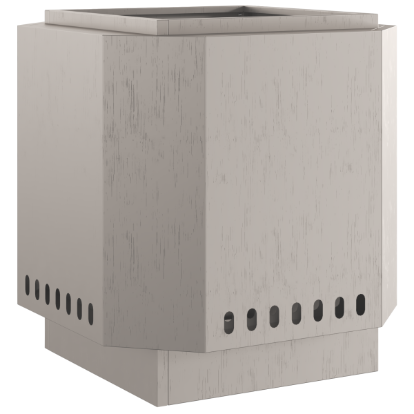 Fogueira Sem Fumaça  48x48x51 cm Aço Resistente às Intempéries M 4