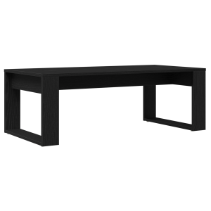 Mesa de café  de roble negro 102x50x35 cm de madera H