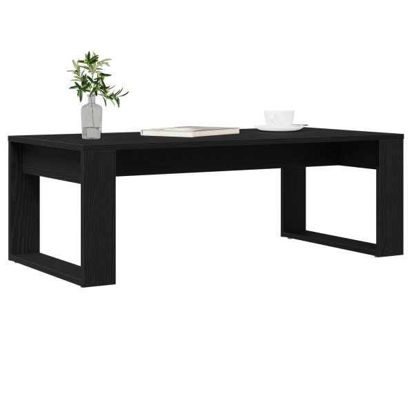 Mesa de café  de roble negro 102x50x35 cm de madera M 3