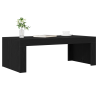 Mesa de centro madera de ingeniería roble negro 102x50x35 cm 3