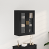 Armario de Pared de Roble Negro - 69.5x34x90 cm 1