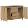 Sideboard  com portas e gavetas Carvalho Artesanal 101.5x35x70 cm 5