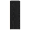 Sideboard  Madeira de Carvalho Preto 60x31x84 cm 5