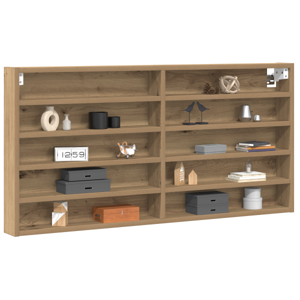 Mueble vitrina de pared de madera de ingeniería roble artisan M 3