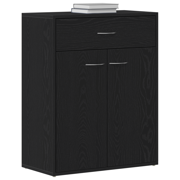 Buffet  Negro Roble 60x30x75 cm Madera M 3