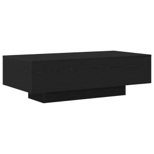 Mesa de Centro  Preto Carvalho 100x30x36.5 cm Madeira Engenharia H