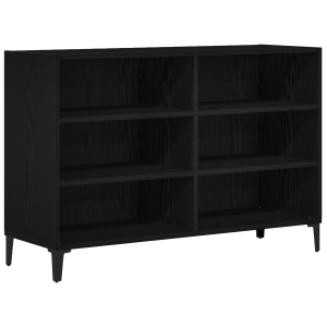Sideboard  Carvalho Preto 103.5x35x70 cm de madeira de engenharia H