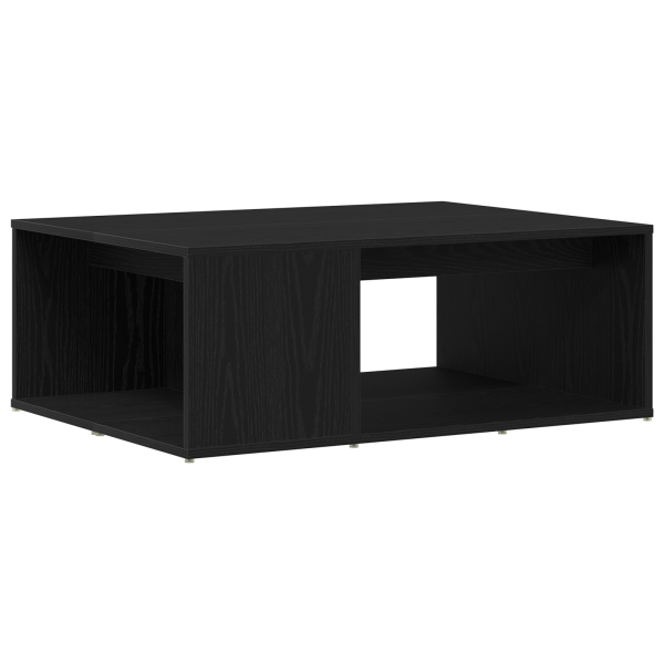Mesa de Centro Carvalho Preto 90x67x33 cm Madeira de Engenharia M 5