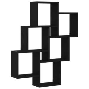 Armário de parede  em carvalho preto 78x15x92 cm em madeira revestida H