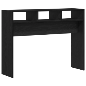 Mesa de Console  em Carvalho Preto 105x30x80 cm de Madeira de Engenharia H