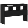 Sideboard  Preto Carvalho 105x30x70 cm Madeira de Engenharia 3