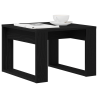 Mesa Auxiliar de Roble Negro - 50x50x35 cm. Hecha de Madera Ingenierada 3