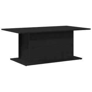 Mesa de Centro  Preto Carvalho 102x55.5x40 cm em Madeira de Engenharia H