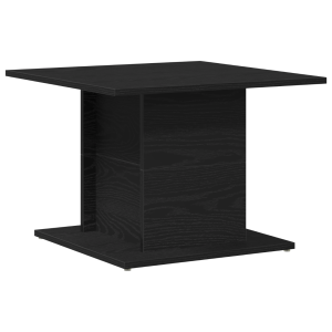 Mesa de centro madera de ingeniería roble negro 55.5x55.5x40 H