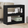 Cabinet de libros de roble negro  - 80x30x72 cm 1