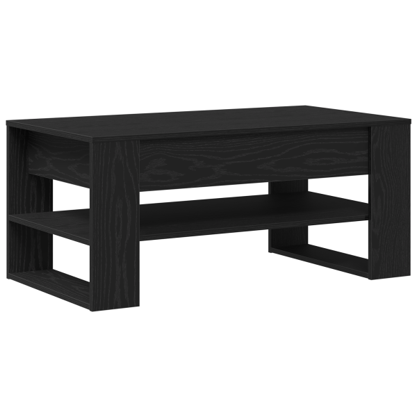 Mesa de café  Negra de Roble 102x55x45 cm de Madera M 2