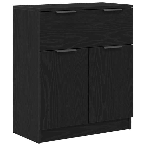 Buffet de Carvalho Preto  60x30x70 cm em Madeira de Engenharia M 2