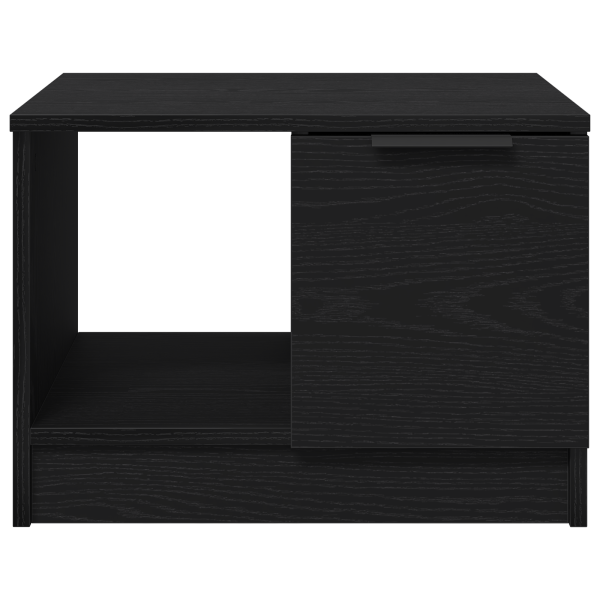 Mesa de centro madera de ingeniería roble negro 50x50x36 cm M 5