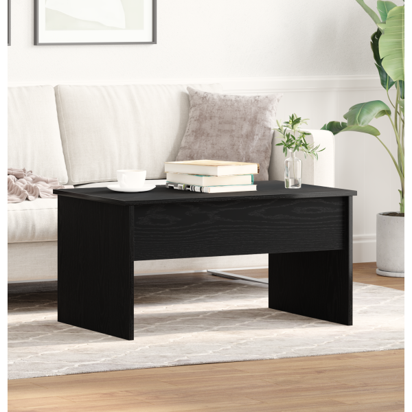 Mesa de Café de Carvalho Preto  - 80 x 50.5 x 41.5 cm M 4