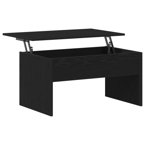 Mesa de Café de Carvalho Preto  - 80 x 50.5 x 41.5 cm M 5