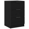 Cabinet de Noche de Roble Negro  - 40x65x65 cm 2