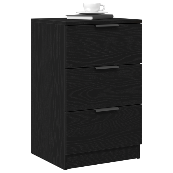 Cabinet de Noche de Roble Negro  - 40x65x65 cm M 3
