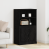 Highboard Carvalho Negro 60x35.5x103.5 cm Madeira engenheirada 1