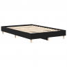 Cama  120x190 cm em Madeira de Carvalho Preta 5