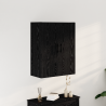 Armario de pared madera de ingeniería roble negro 69.5x34x90 cm 1