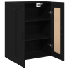 Armario de Pared  Negro Roble 69.5x34x90 cm Madera 1