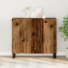 Sideboard  com 3 Portas em Madeira Antiga 90x34x80 cm em Madeira Encenada 4