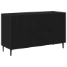 Buffet  Preto Carvalho 100x36x60 cm Madeira 2